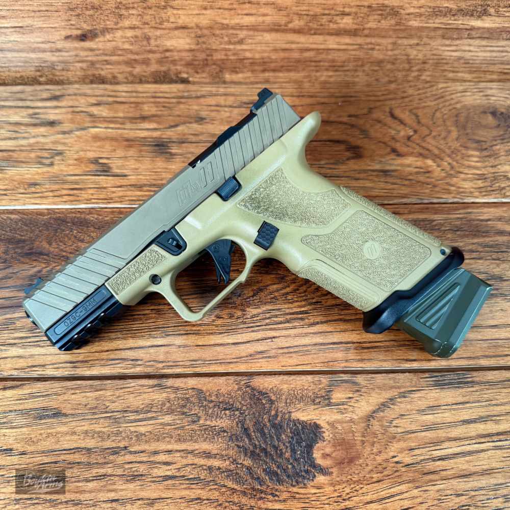 Optic Ready ZEV Technologies OZ9C Compact with Full Size X-Grip 9mm FDE -img-1