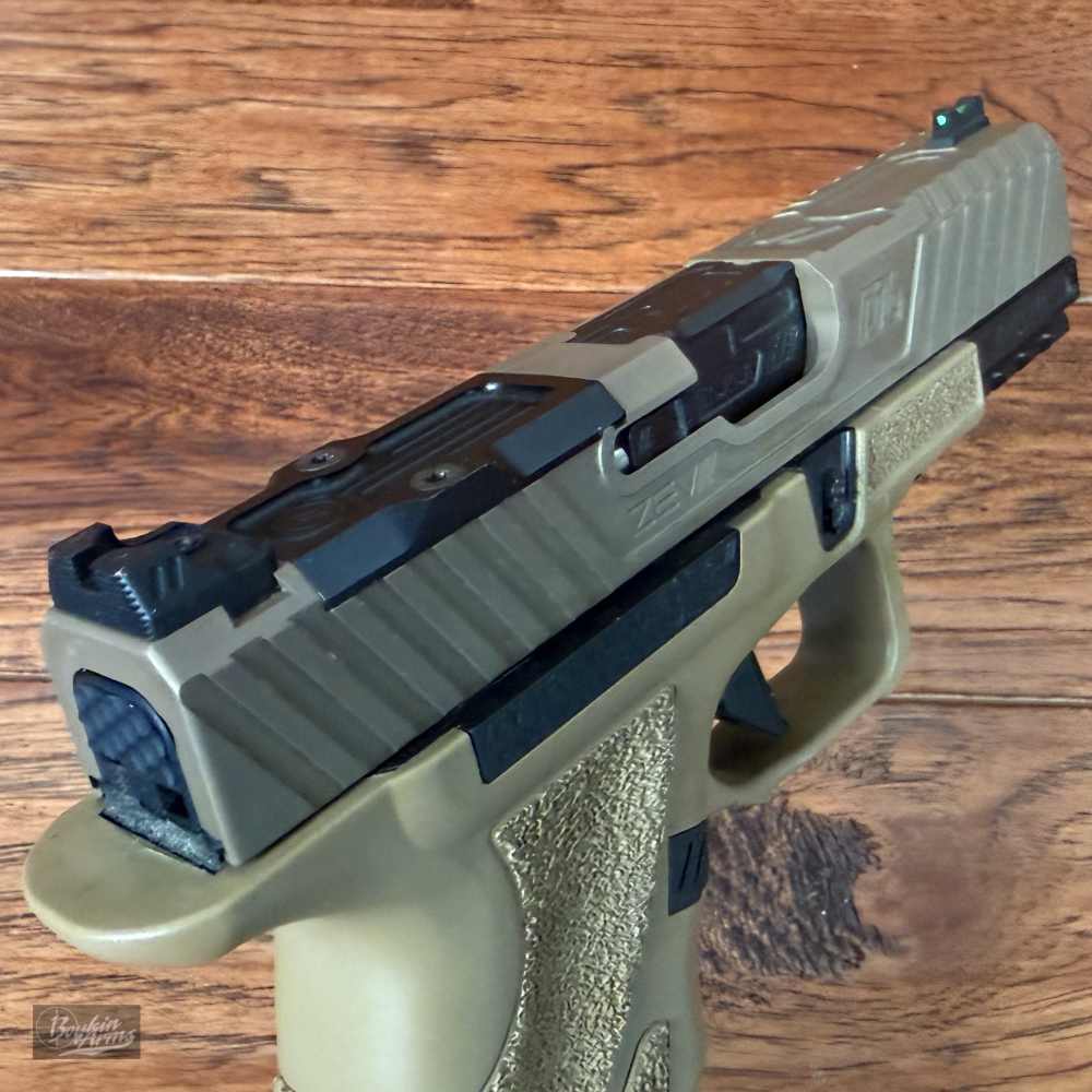 Optic Ready ZEV Technologies OZ9C Compact with Full Size X-Grip 9mm FDE -img-9