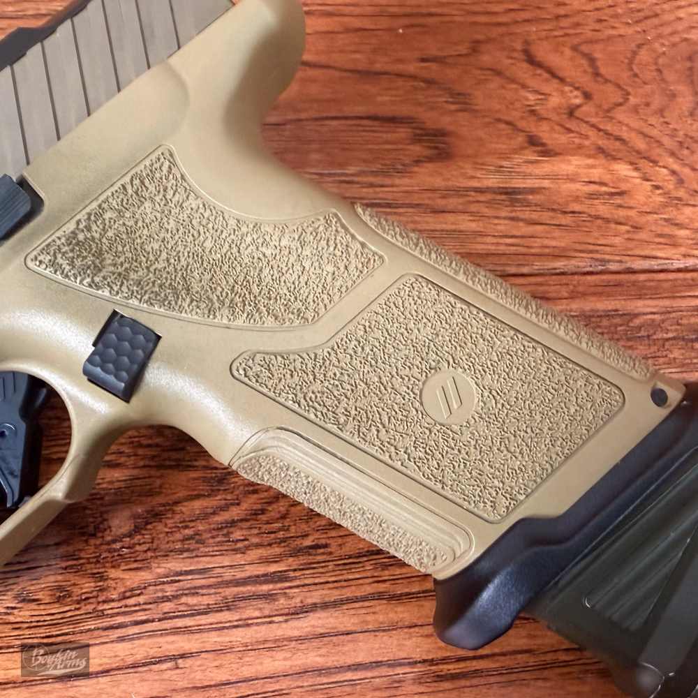 Optic Ready ZEV Technologies OZ9C Compact with Full Size X-Grip 9mm FDE -img-4