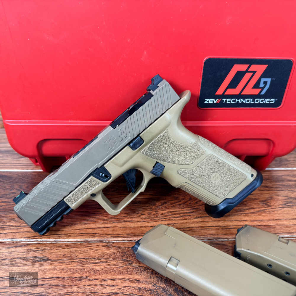 Optic Ready ZEV Technologies OZ9C Compact with Full Size X-Grip 9mm FDE -img-21