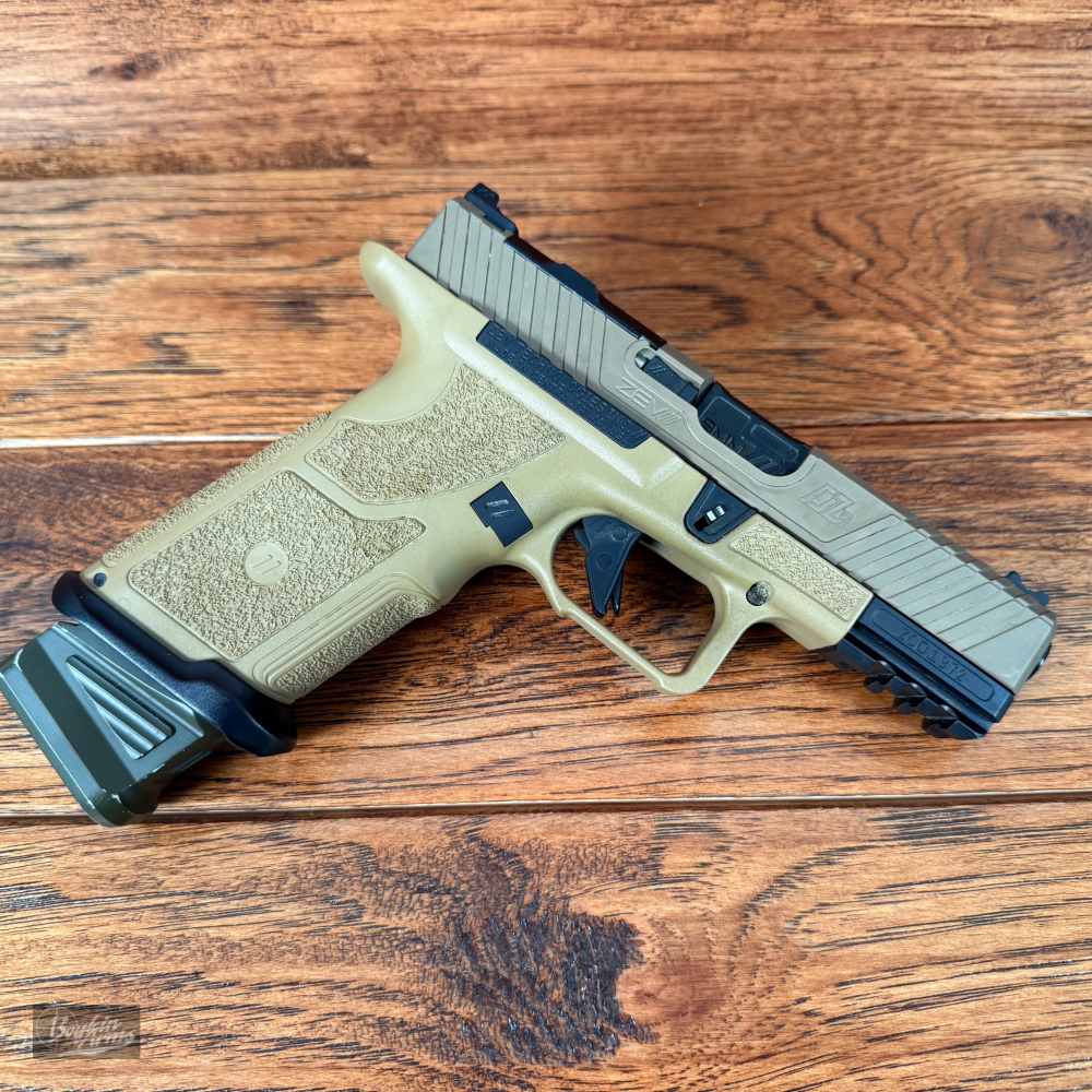 Optic Ready ZEV Technologies OZ9C Compact with Full Size X-Grip 9mm FDE -img-5