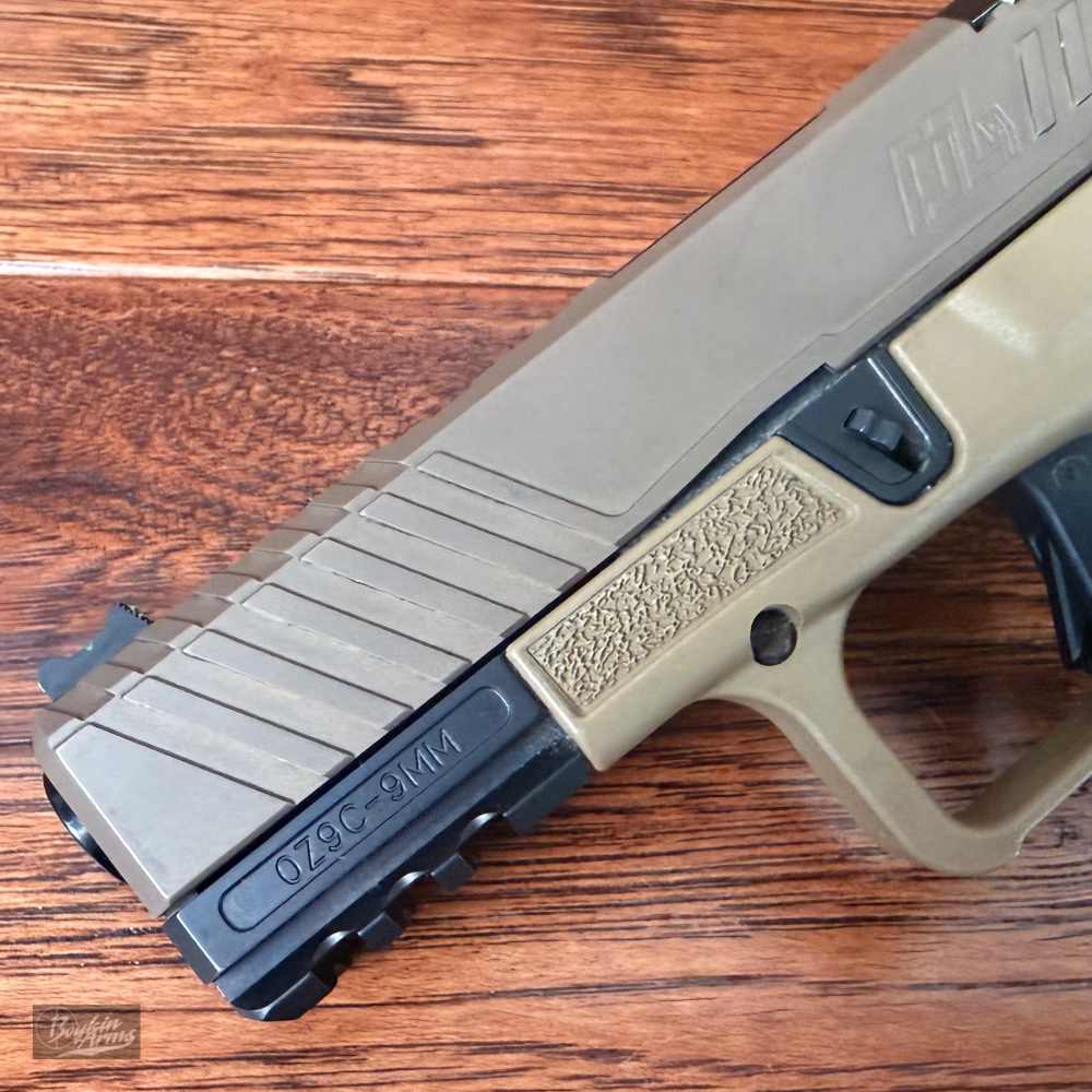 Optic Ready ZEV Technologies OZ9C Compact with Full Size X-Grip 9mm FDE -img-2