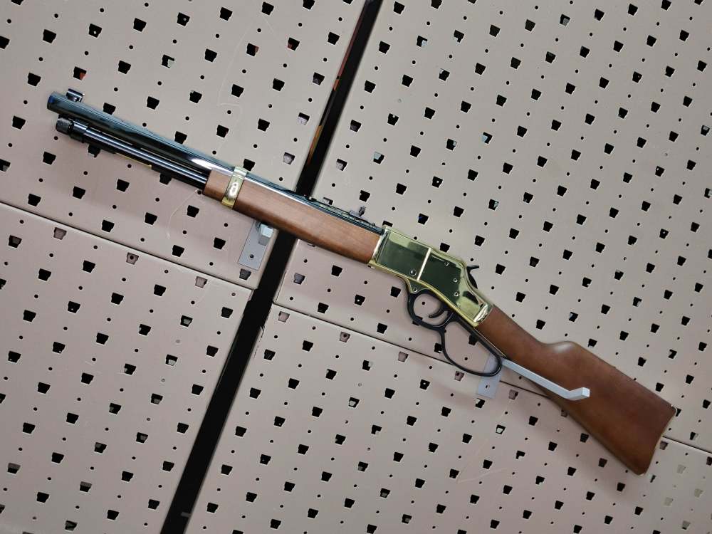 Henry Big Boy Classic Brass Rifle & Carbine .327 Fed Magnum/.32 H&R Mag 16"-img-2
