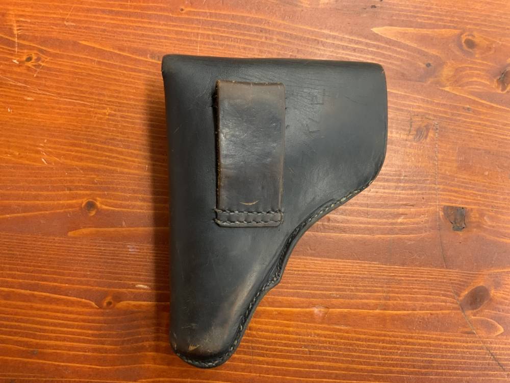 Mauser HSC w/Capture papers Waffen marks 7.65 .32ACP Trench art w/Holster-img-9