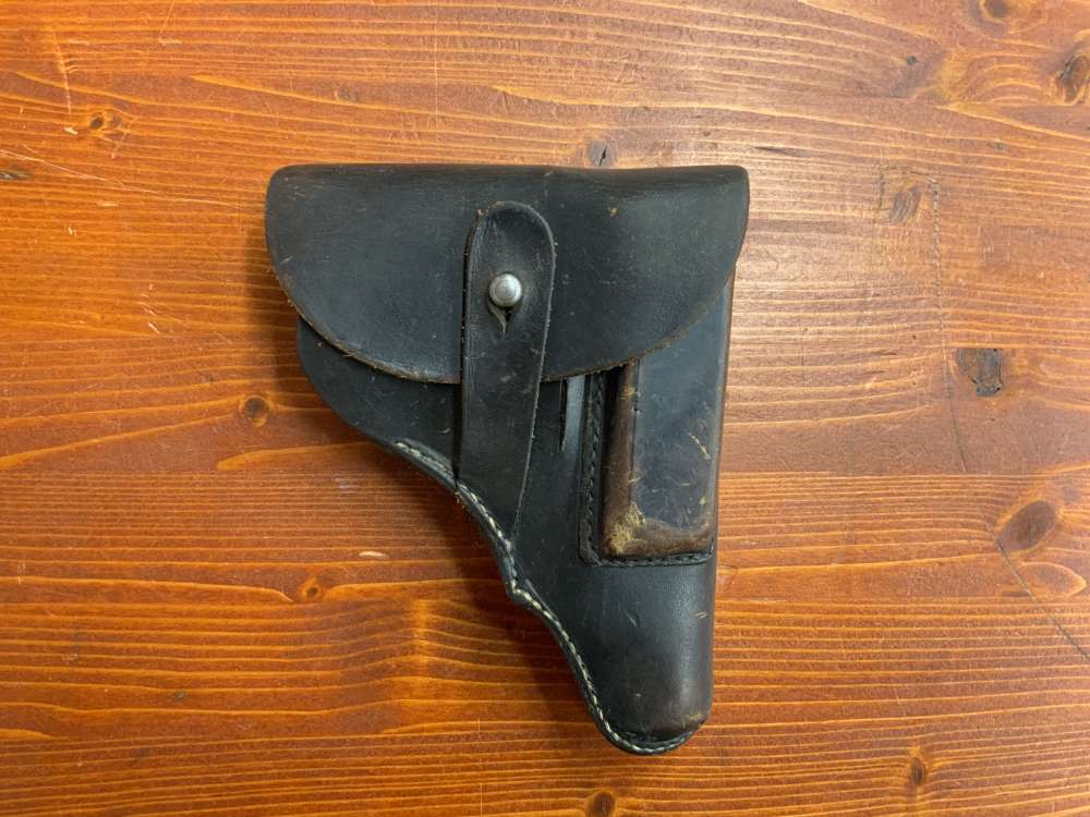 Mauser HSC w/Capture papers Waffen marks 7.65 .32ACP Trench art w/Holster-img-7