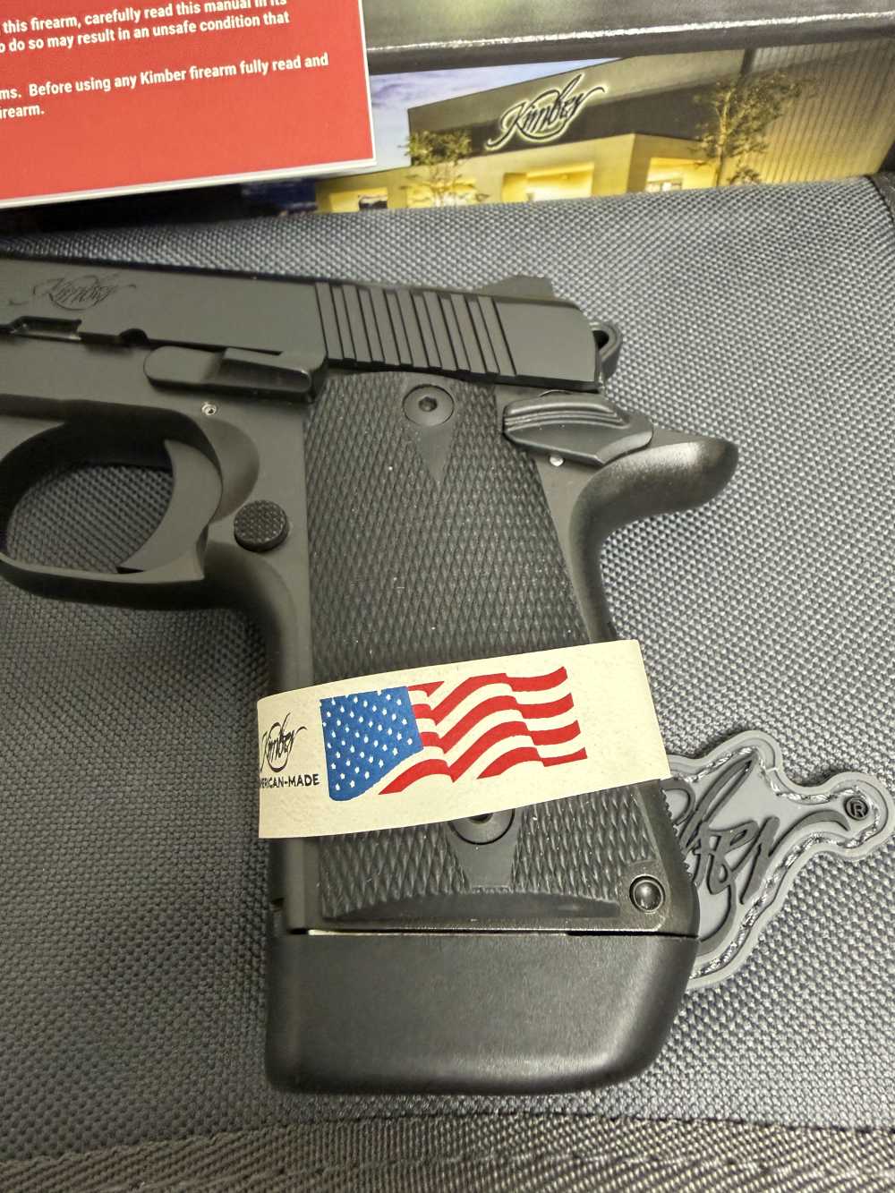 Kimber Micro 9 Liberty, 9mm, 3.15”, Ivory G-10, Kimpro II Black, 7 Rds-img-3