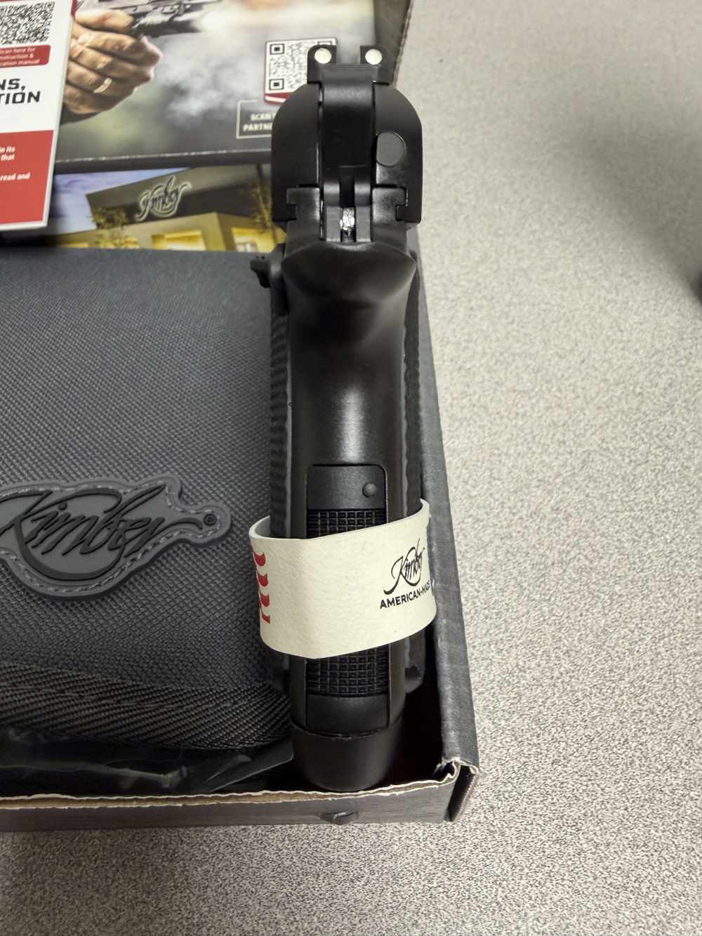 Kimber Micro 9 Liberty, 9mm, 3.15”, Ivory G-10, Kimpro II Black, 7 Rds-img-5