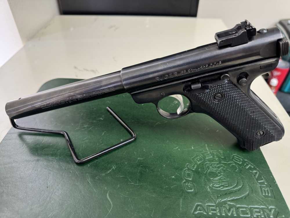 RUGER MARK II TARGET .22LR 7" BULL BARREL-img-1