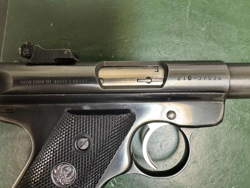 RUGER MARK II TARGET .22LR 7" BULL BARREL-img-8