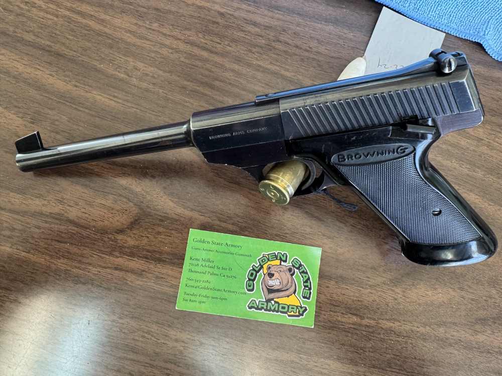 BROWNING NOMAD .22LR PISTOL (NO RESERVE)-img-1