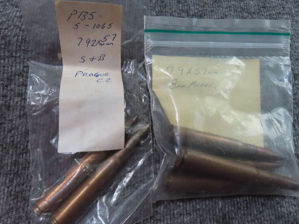 120 ROUNDS OF COLLECTABLE AND OBSOLETE RIFLE AMMO, BAGGED & TAGGED-img-17