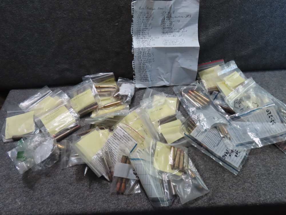 120 ROUNDS OF COLLECTABLE AND OBSOLETE RIFLE AMMO, BAGGED & TAGGED-img-42