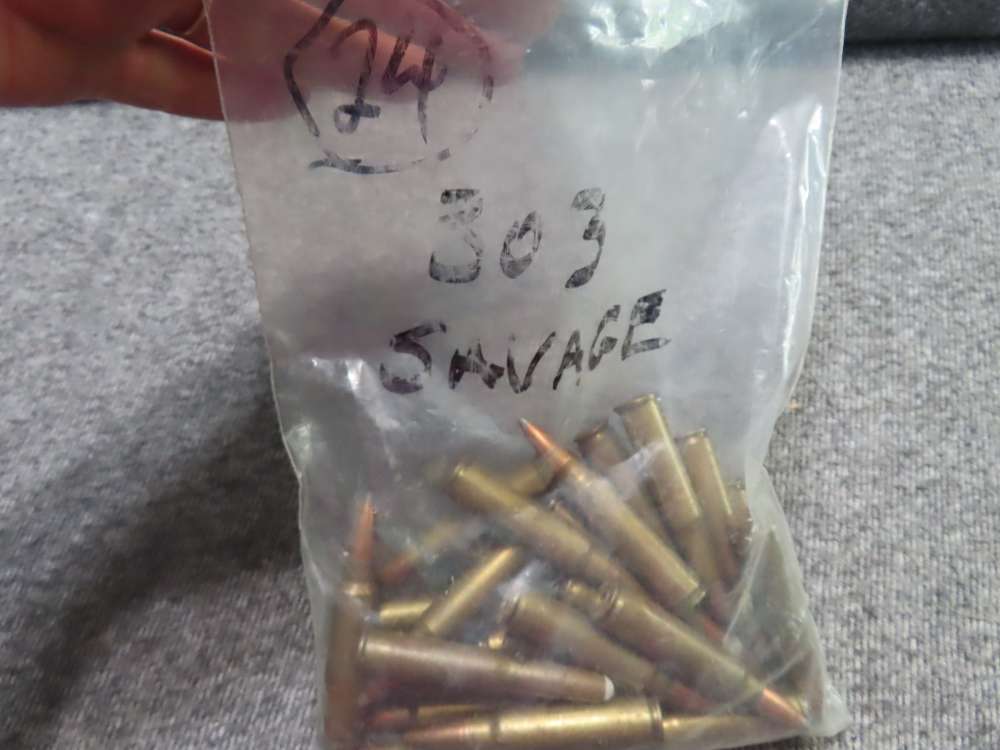 120 ROUNDS OF COLLECTABLE AND OBSOLETE RIFLE AMMO, BAGGED & TAGGED-img-33
