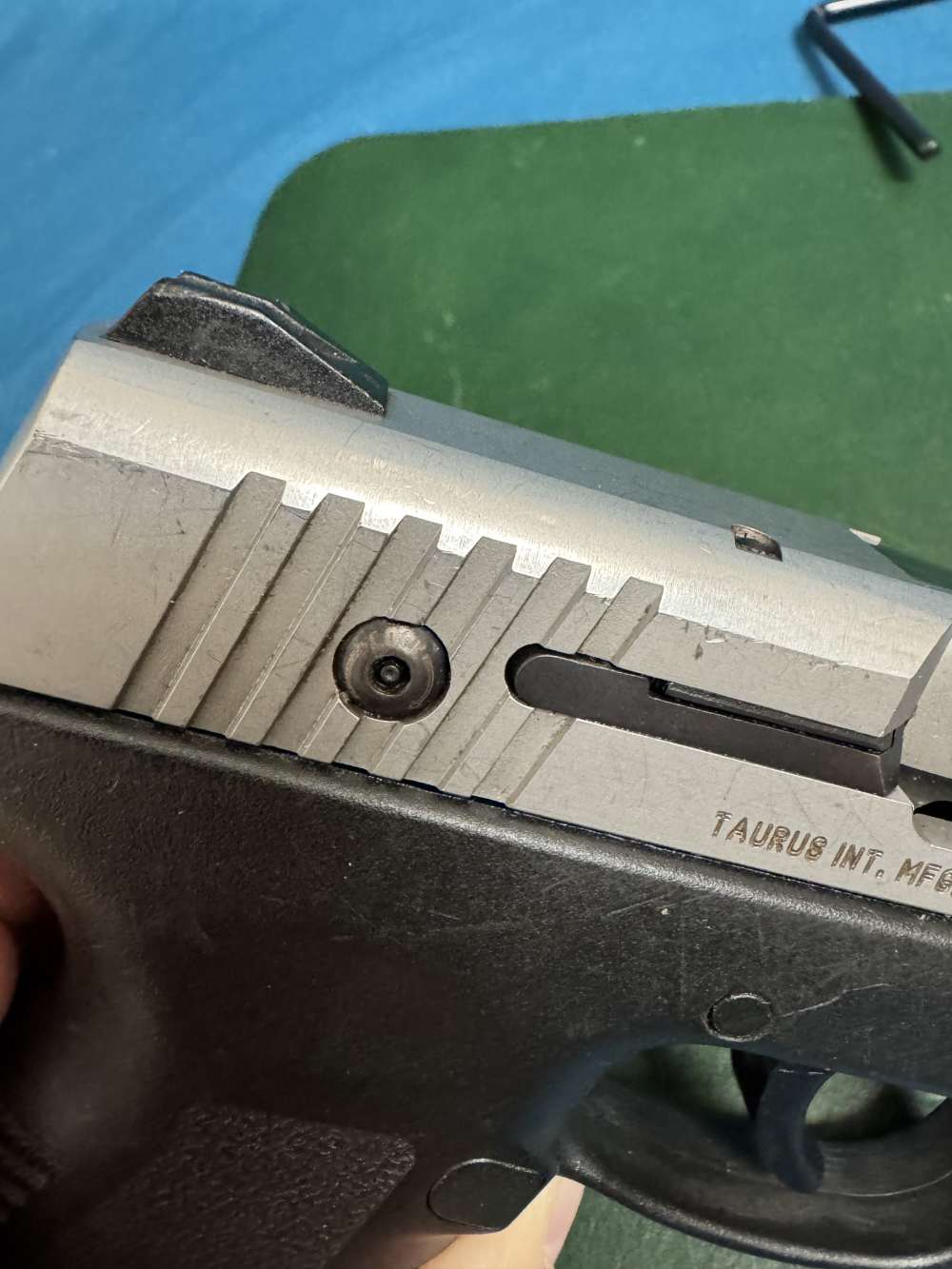 TAURUS 2 TONE PT 145 MILLENNIUM NO RESERVE-img-12