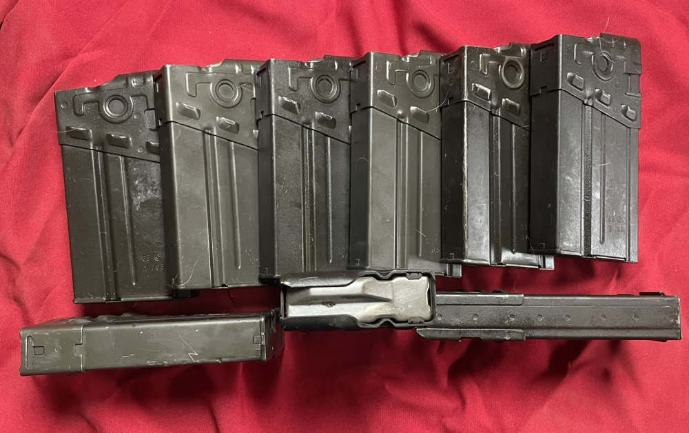 Lot of TEN Original HK G3 HK91 STEEL Magazines 20 Rounds each FREE SHIPPING-img-0