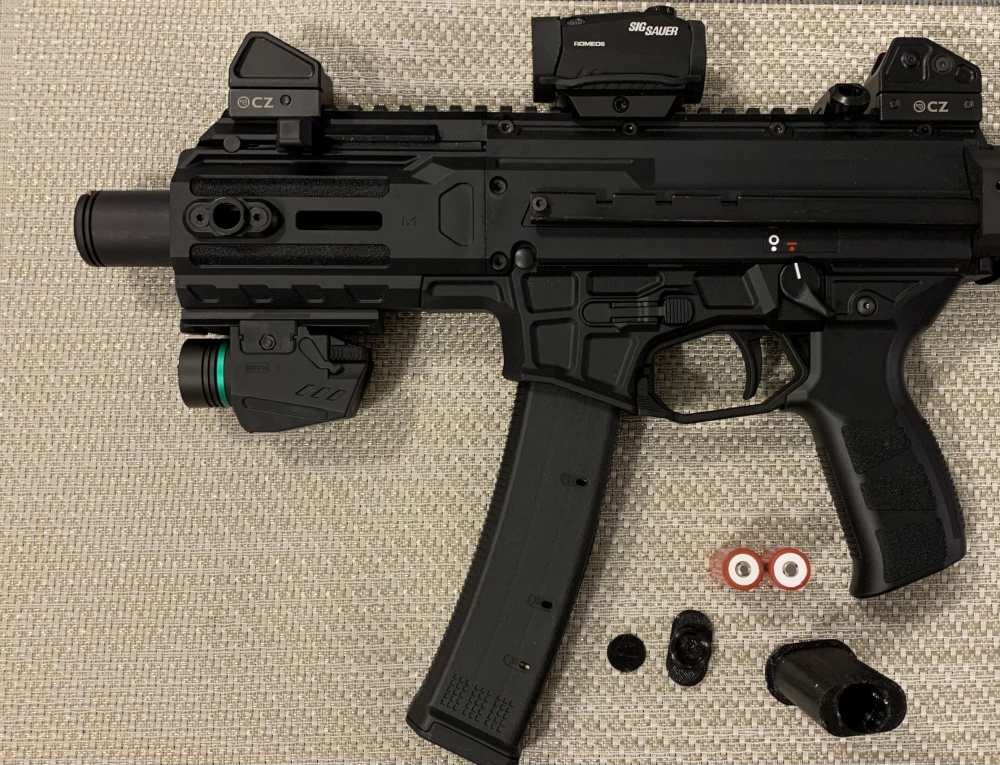 CZ Scorpion 3+ Micro Battery Grip Storage Container-img-0
