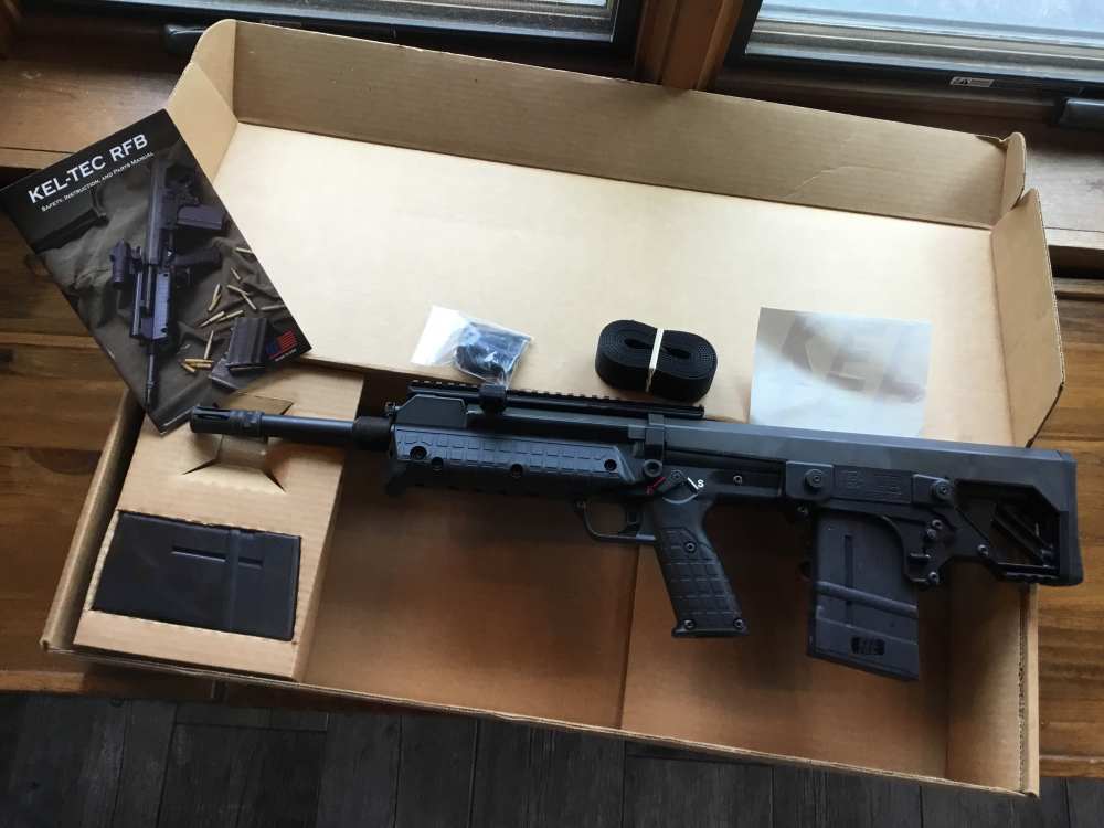 Kel-Tec RFB-18 308 Win. w/2-20rd. Mags. & 18” Barrel w/Brake-img-0