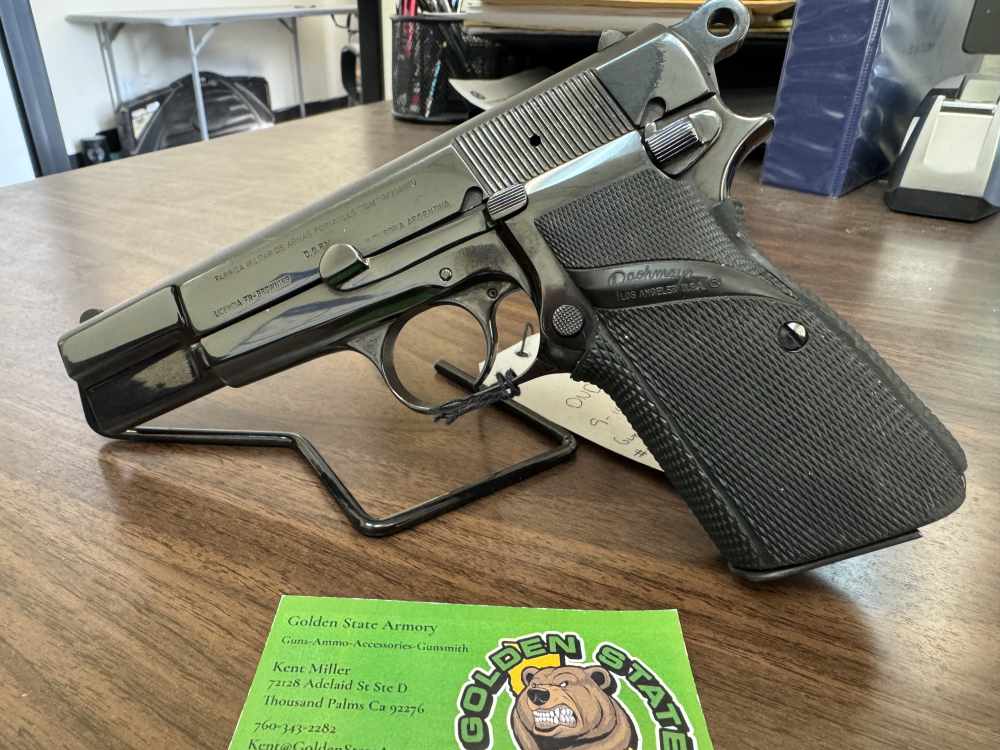 FABRICA MILITAR (FM) HI POWER 9MM NO RESERVE-img-0