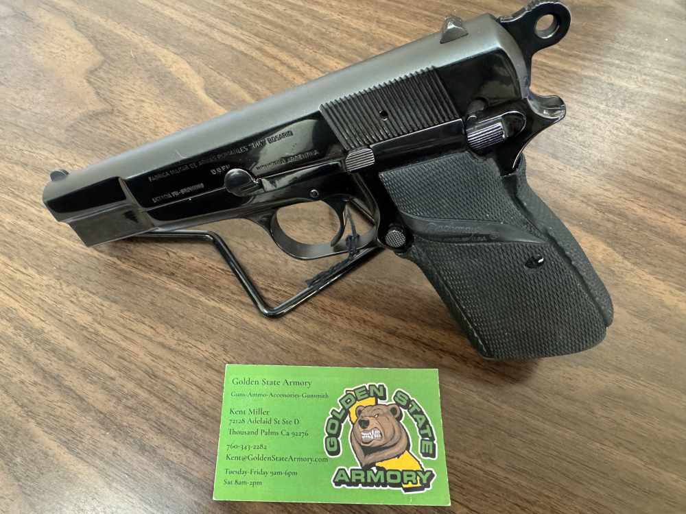 FABRICA MILITAR (FM) HI POWER 9MM NO RESERVE-img-1