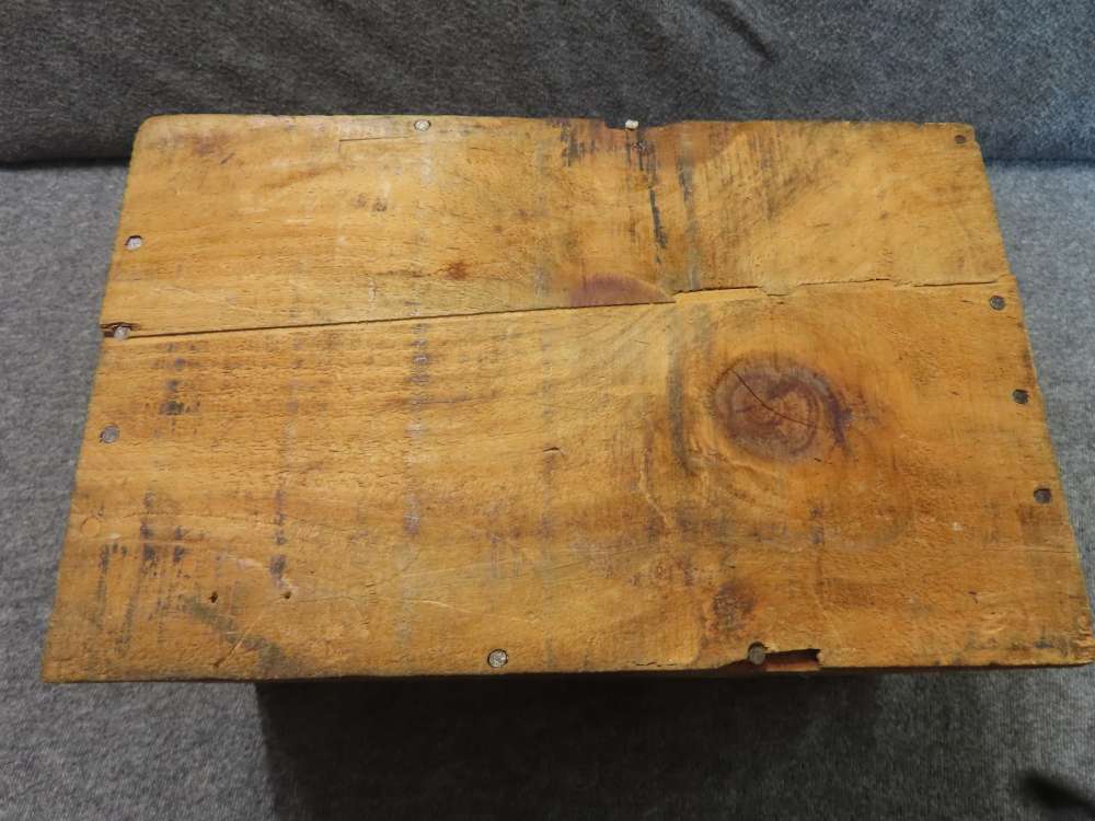 VINTAGE REMINGTON WOOD AMMO BOX-HELD 500 ROUNDS OF 12 GAUGE SHOTGUN SHELLS-img-7