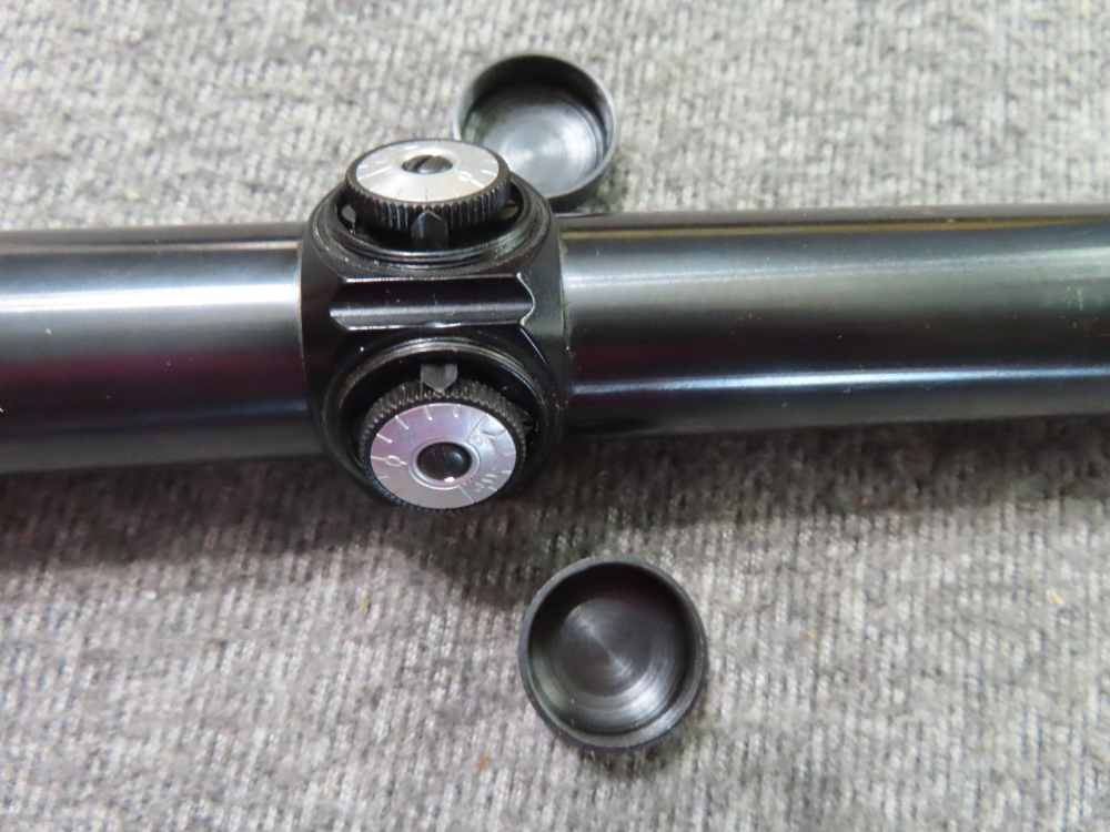 VINTAGE WEAVER MODEL K4 SCOPE-FINE CROSSHAIR RETICLE AND DOT CENTER-W/BOX-img-6