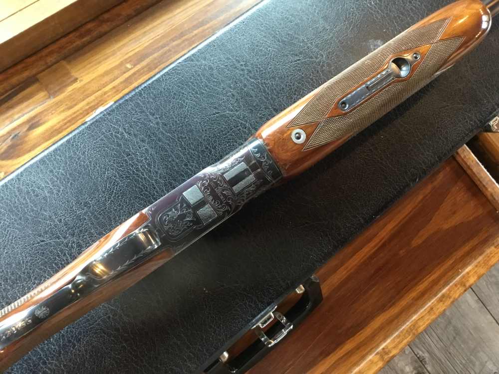 Charles Daly 12 ga. 2-3/4” 30” Trap Miroku Japan w/Hard Case and Rod-img-2