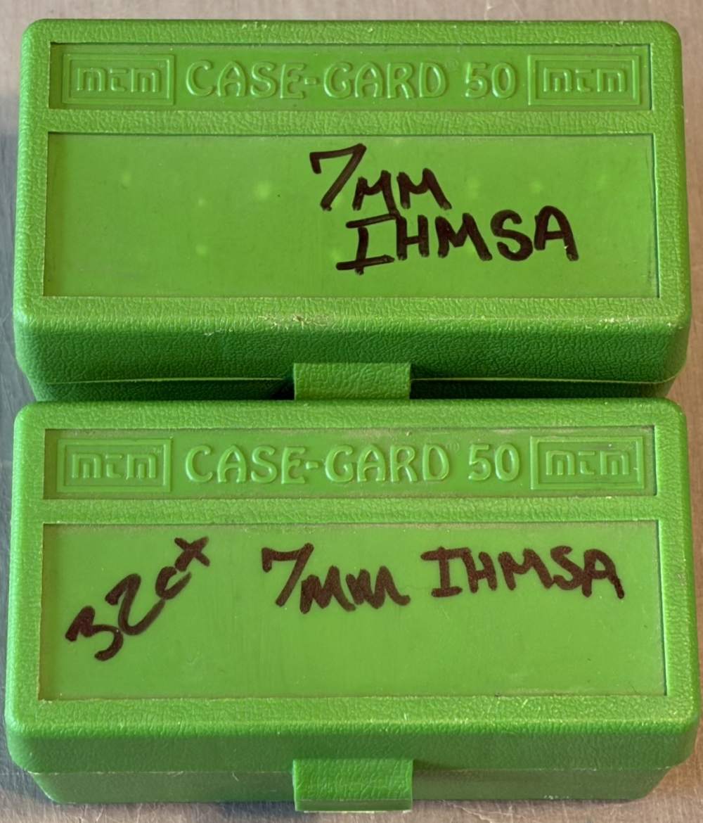 7mm IHMSA 120 gr SP Rifle Ammo 82 rds Nosler 4895 CCI 250 Reloads-img-0