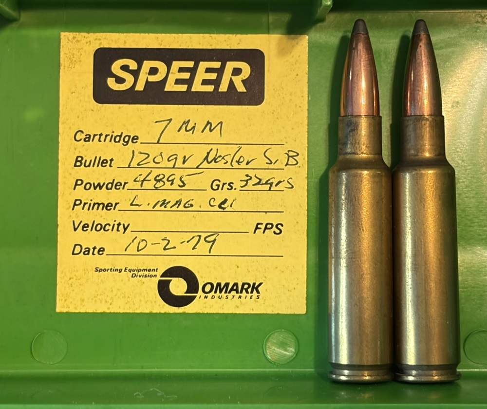 7mm IHMSA 120 gr SP Rifle Ammo 82 rds Nosler 4895 CCI 250 Reloads-img-2