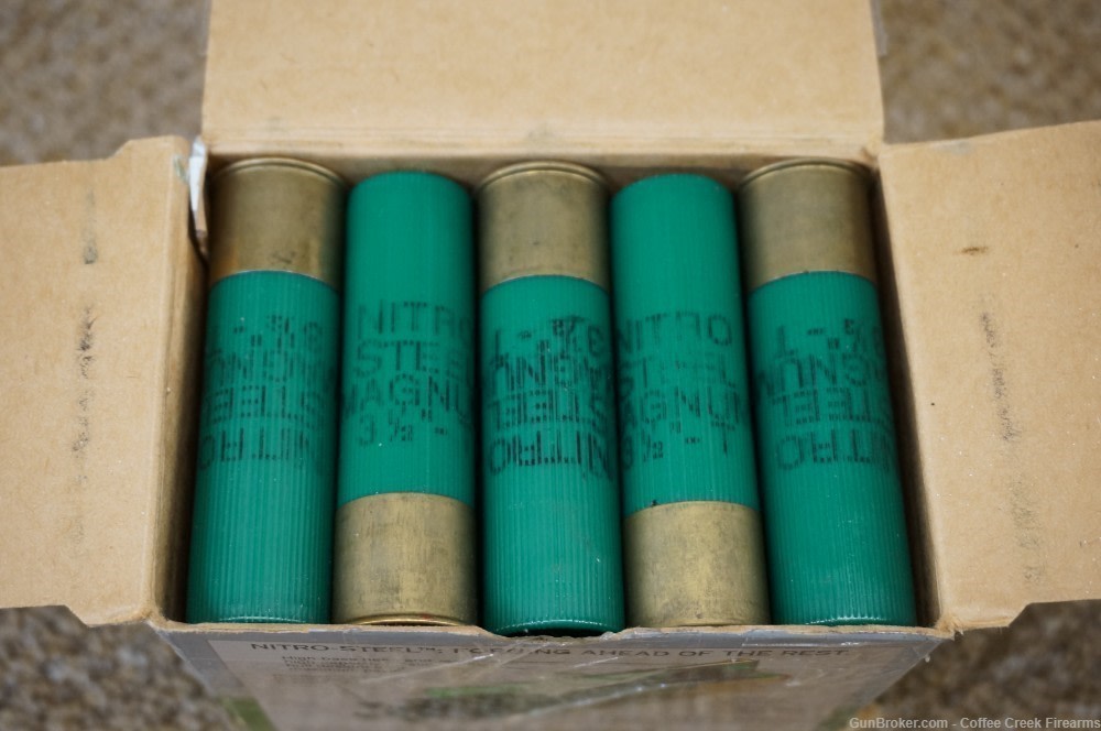 NOS Remington 10 GA Magnum 3.5" 1 3/4 oz T Shot Shotgun Shells 10GA Guage-img-1