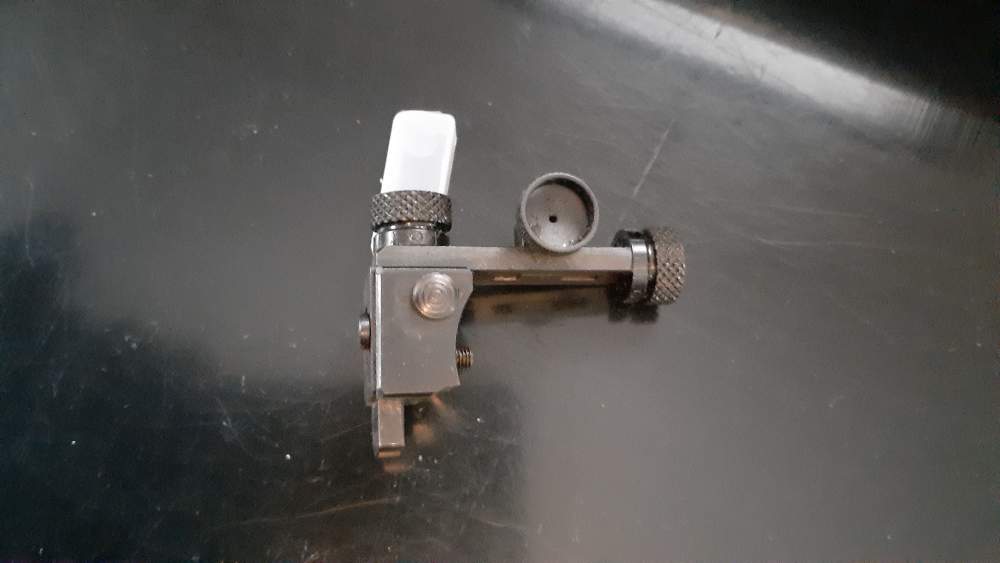 Vintage Redfield 80 WT Micrometer Receiver Peep Sight Winchester 54 70 Rem -img-3