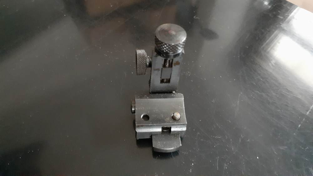 Vintage Redfield 80 WT Micrometer Receiver Peep Sight Winchester 54 70 Rem -img-7