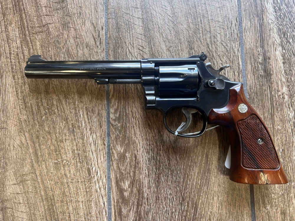 Smith & Wesson Model 48-4 .22 WMR 6" Barrel Pre-Lock SN 19K6762-img-1
