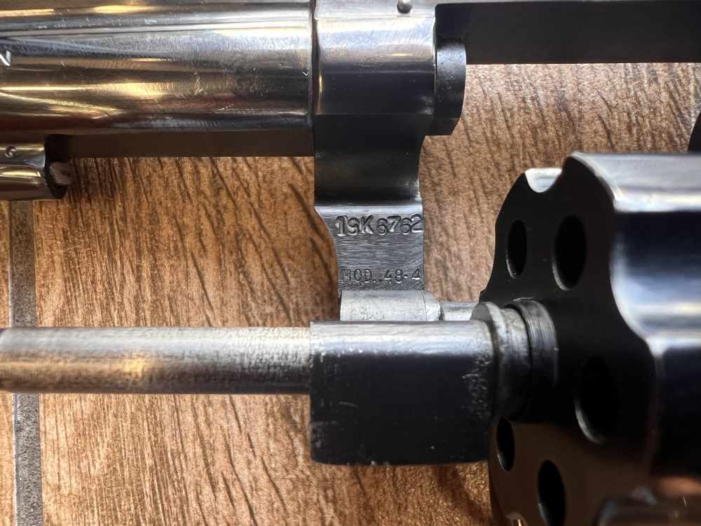 Smith & Wesson Model 48-4 .22 WMR 6" Barrel Pre-Lock SN 19K6762-img-6