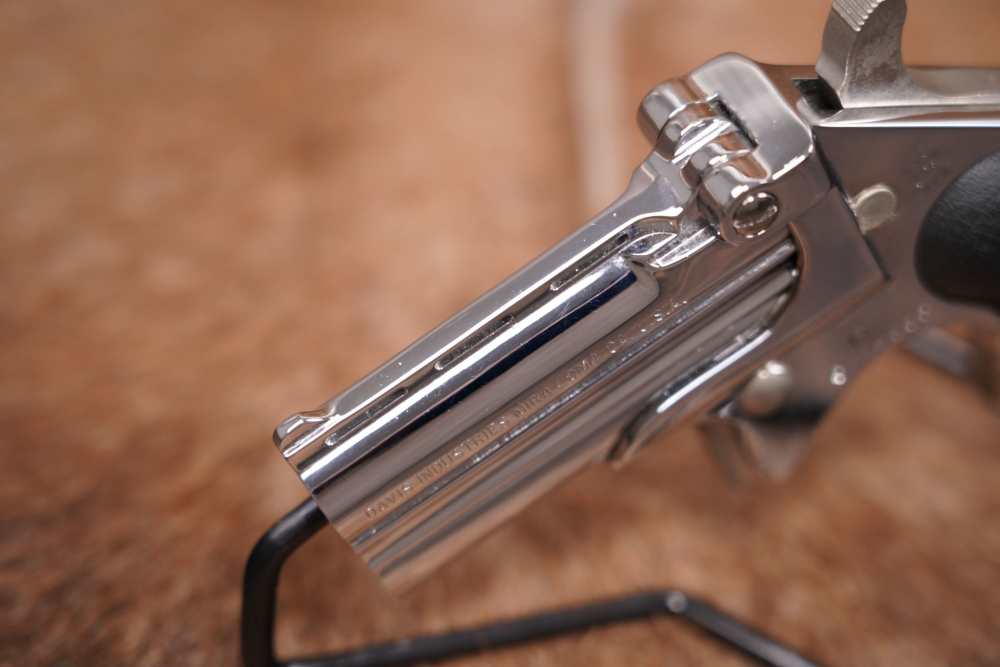Davis Industries Model D38 .38 SPL 2 .75” Chrome Over Under Derringer -img-5