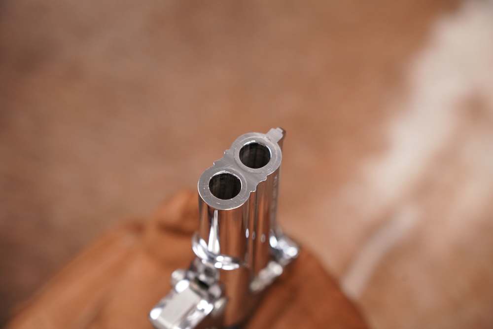 Davis Industries Model D38 .38 SPL 2 .75” Chrome Over Under Derringer -img-13