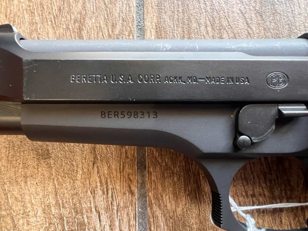 Beretta 92FS 9mm Parabellum 5" Barrel SN BER598313-img-5