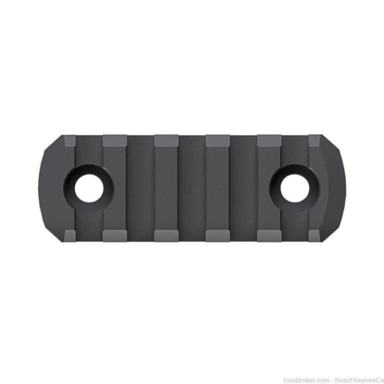 Magpul Industries M-LOK Aluminum 5 Slot Rail Section MAG581-BLK-img-0