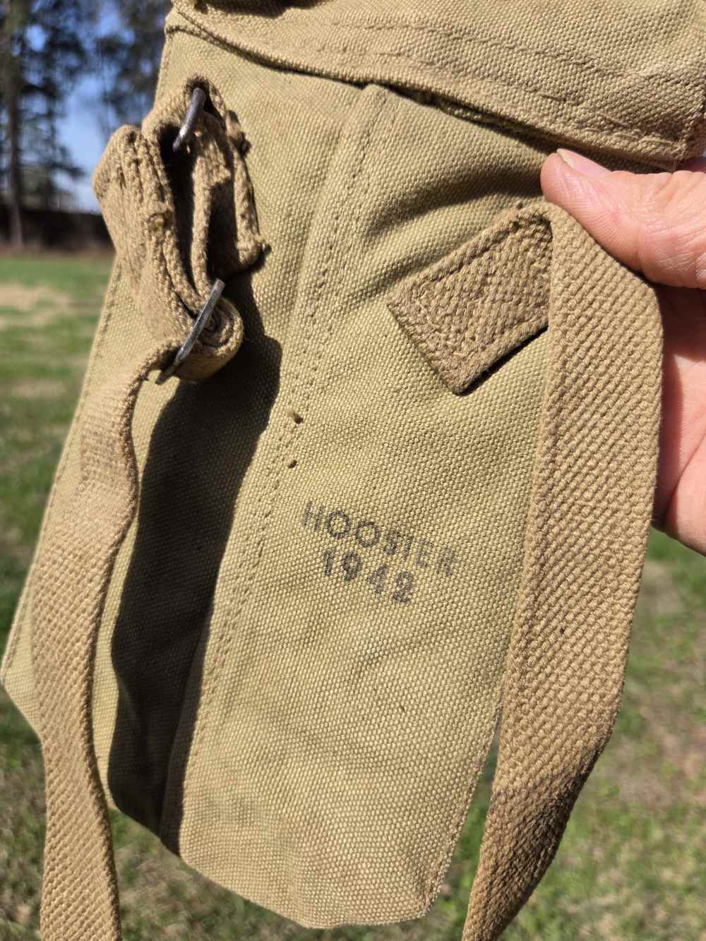 WW2 ammunition bag original GI -img-1