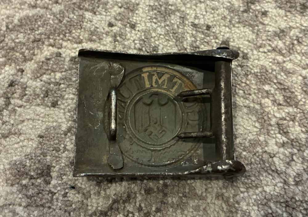 Original German WW2 D&C 1941 Heer Belt Buckle -img-1