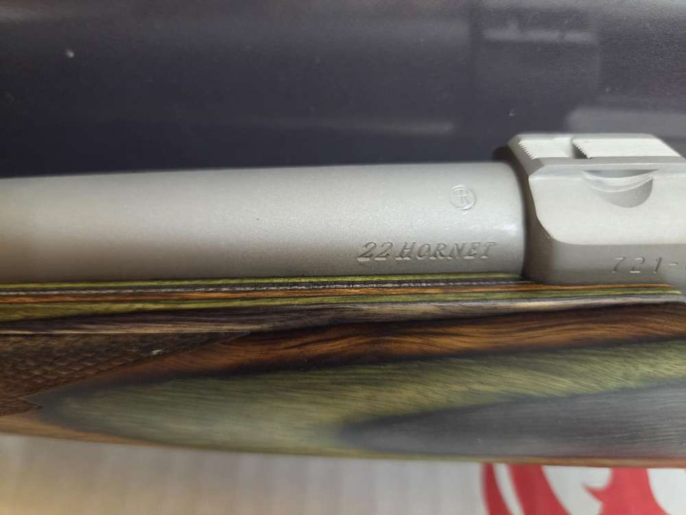 RUGER 77/22 22 HORNET 7226 22HORNET RUGER GREEN STOCK-img-4