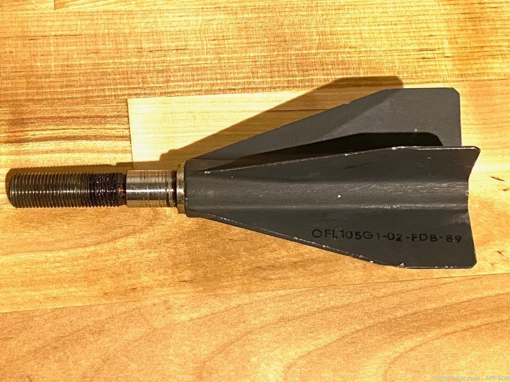 FRENCH APFSDS-T Stabilization Fins Inert Tank Projectile SABOT Dart Armor -img-2