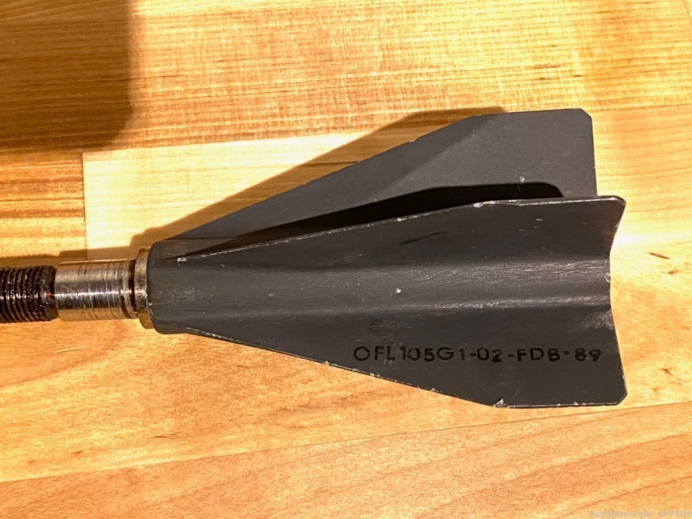 FRENCH APFSDS-T Stabilization Fins Inert Tank Projectile SABOT Dart Armor -img-1