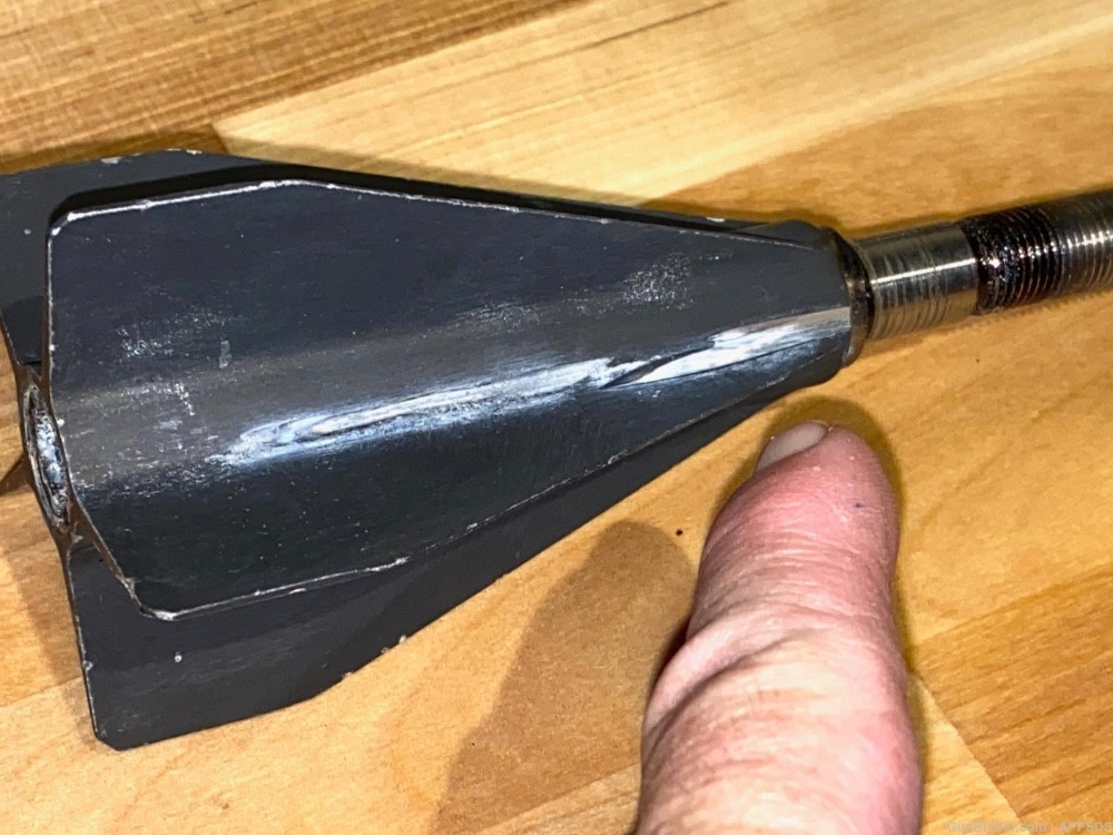 FRENCH APFSDS-T Stabilization Fins Inert Tank Projectile SABOT Dart Armor -img-4