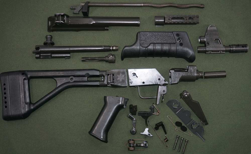 IMI Micro Galil 699 Parts Kit – SAW Cut- Front Stub w/serial & Bullet Guide-img-103