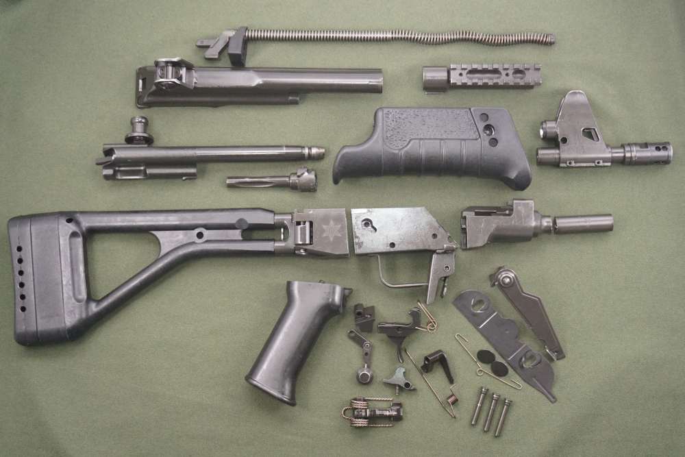 IMI Micro Galil 699 Parts Kit – SAW Cut- Front Stub w/serial & Bullet Guide-img-0