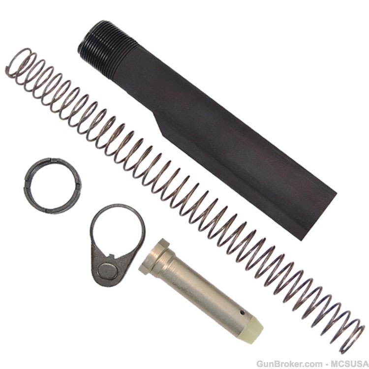 AR15  Buffer Tube kit Mil Spec 6 Position Fast Free Shipping-img-0