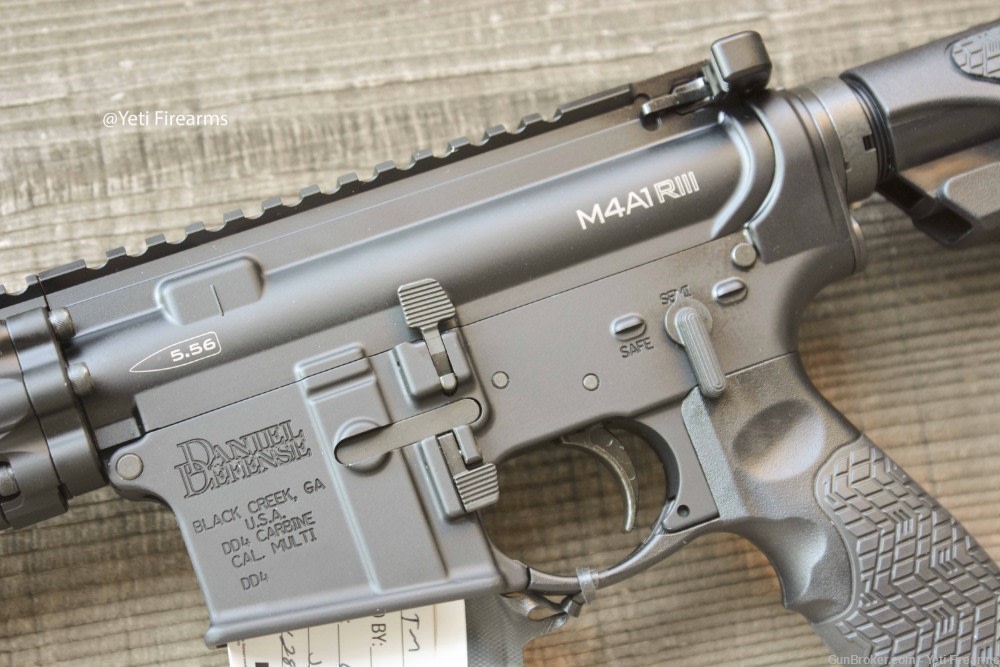 Daniel Defense DD4 M4A1 RIII Black W/ Pinned Surefire 14.5" 5.56mm AR-15-img-4