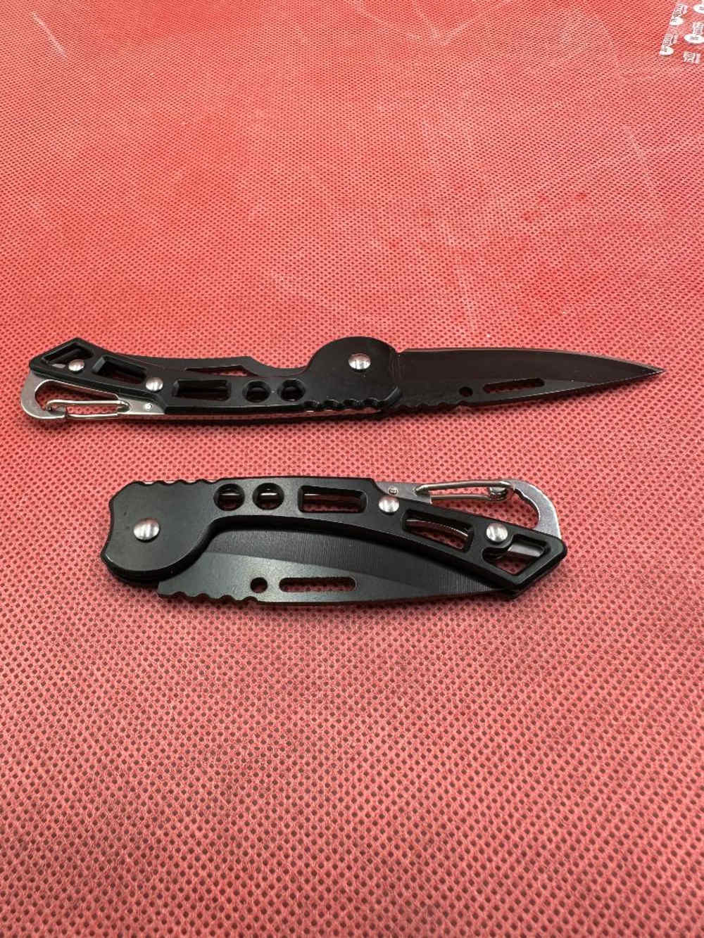 Black Stainless Pocket Knife Clip-img-1