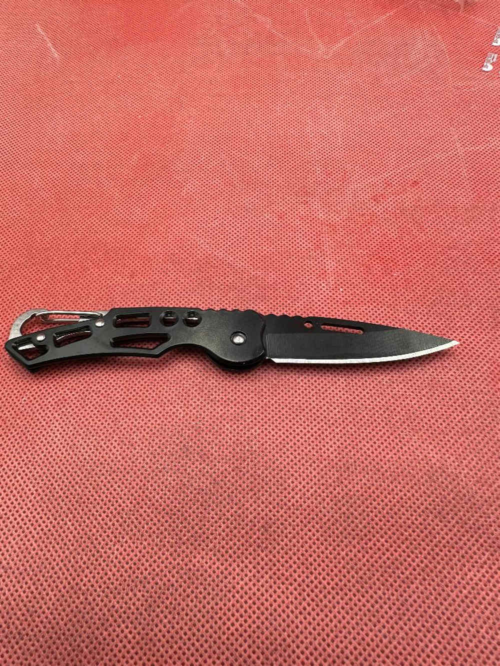 Black Stainless Pocket Knife Clip-img-0