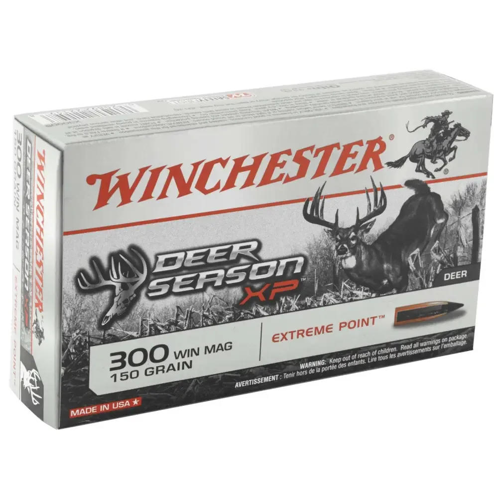 Winchester Ammo X300DS Deer Season XP 300 Win Mag 150 gr Extreme Point-img-1